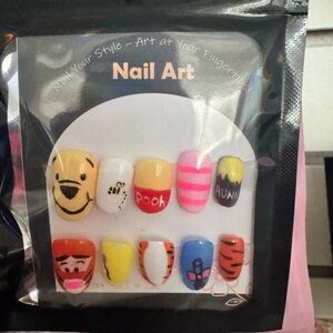 Colorful Cartoon Nail Art Set